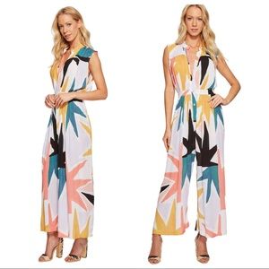 Mara Hoffman Multicolor Abstract Jumpsuit